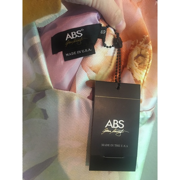 ABS by Allen Schwartz floral printed dress - Picture 3 of 3